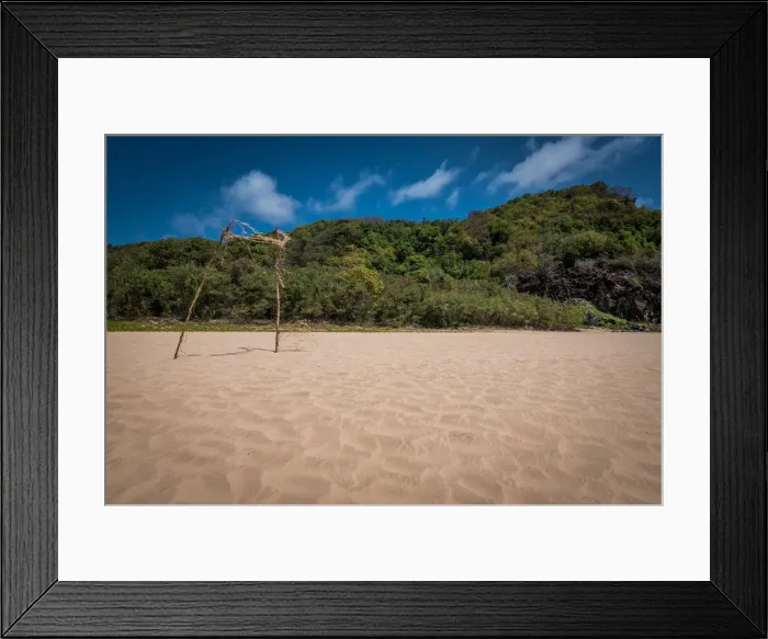 Framed Print : Cacimba beach Framed Print : Cacimba beach