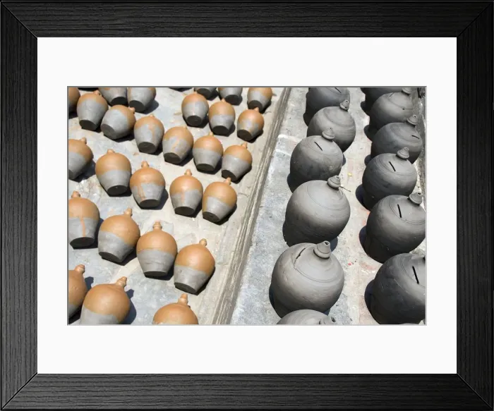 Framed Print : Potters Square, Bhaktapur, UNESCO World Heritage Site, Kathmandu Valley, Nepal, Asia Framed Print : Potters Square, Bhaktapur, UNESCO World Heritage Site, Kathmandu Valley, Nepal, Asia