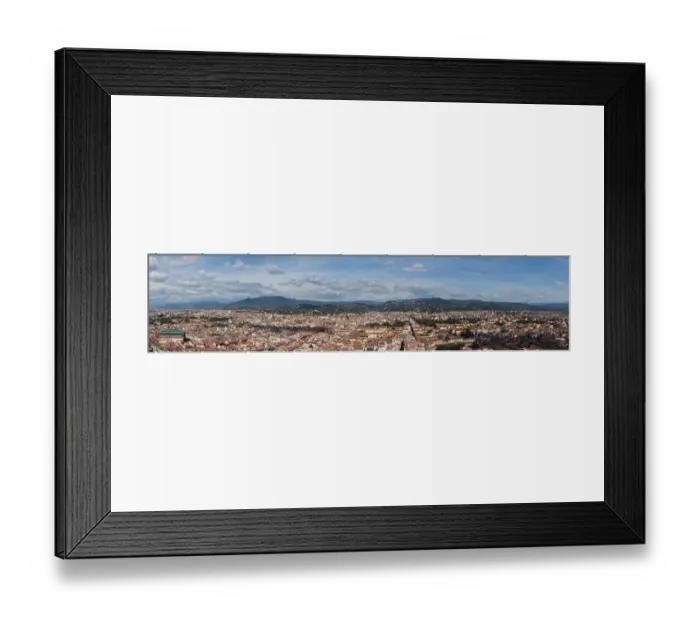 Framed Print : Panorama over the Old City of Florence, Italy Framed Print : Panorama over the Old City of Florence, Italy