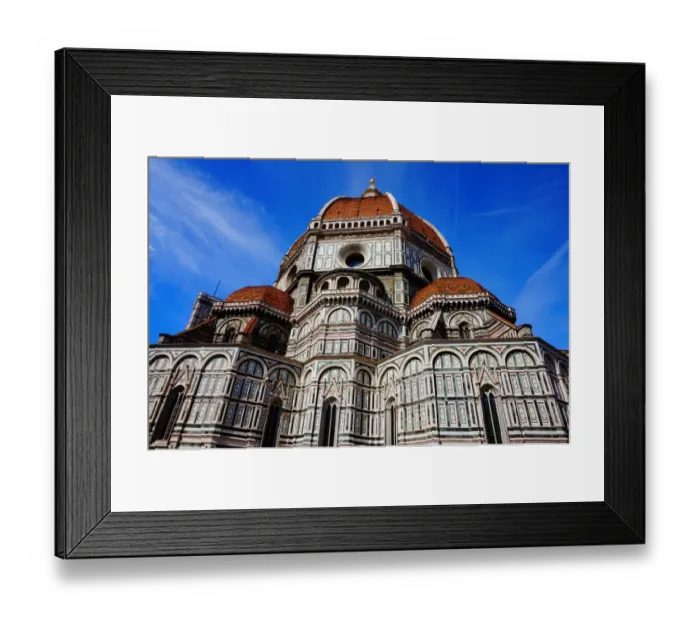 Framed Print : Dome of the Cathedral of Saint Mary of the Flower, Florence, Italy Framed Print : Dome of the Cathedral of Saint Mary of the Flower, Florence, Italy