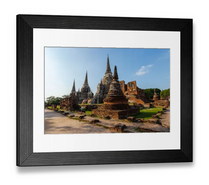 Framed Print : Ayutthaya historical park. Ayutthaya Thailand Framed Print : Ayutthaya historical park. Ayutthaya Thailand