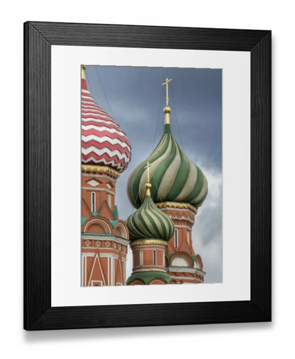 Framed Print : Cathedral of Saint Basil the Blessed in Red Square in Moscow, Russia Framed Print : Cathedral of Saint Basil the Blessed in Red Square in Moscow, Russia