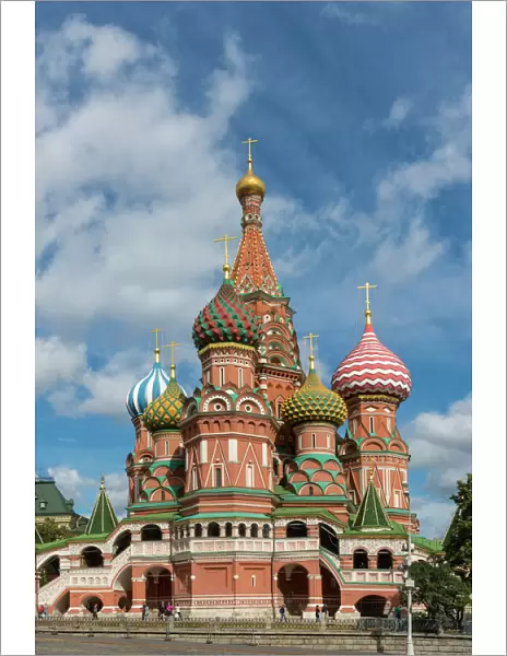 Cathedral of Saint Basil the Blessed in Red Square in Moscow, Russia