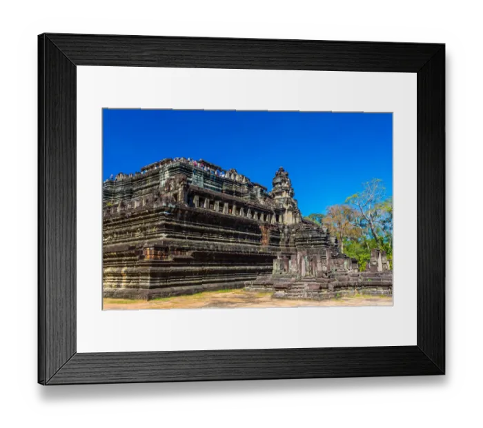 Framed Print : Panorama view of Baphuon temple at Angkor Wat complex, Siem Reap, Cambodia Framed Print : Panorama view of Baphuon temple at Angkor Wat complex, Siem Reap, Cambodia