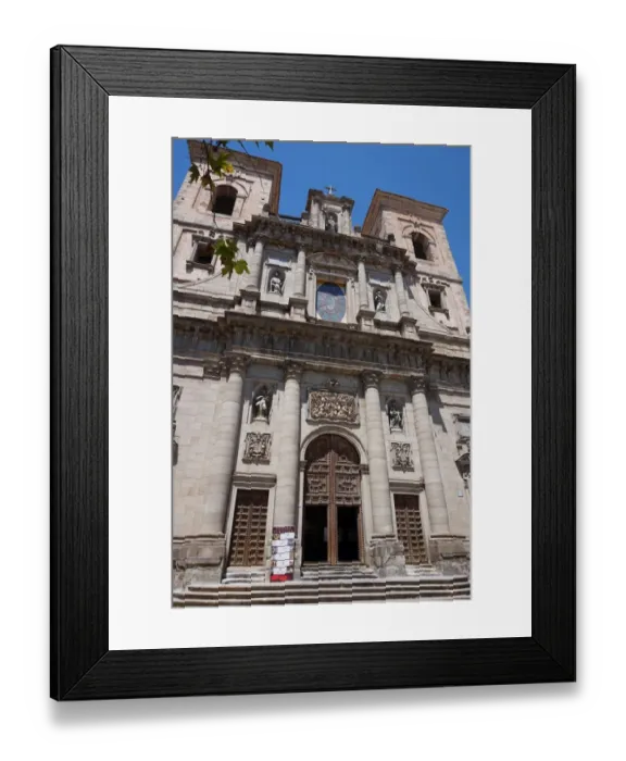Framed Print : FaAzade of the Church of San Ildefonso, Toledo, Spain Framed Print : FaAzade of the Church of San Ildefonso, Toledo, Spain