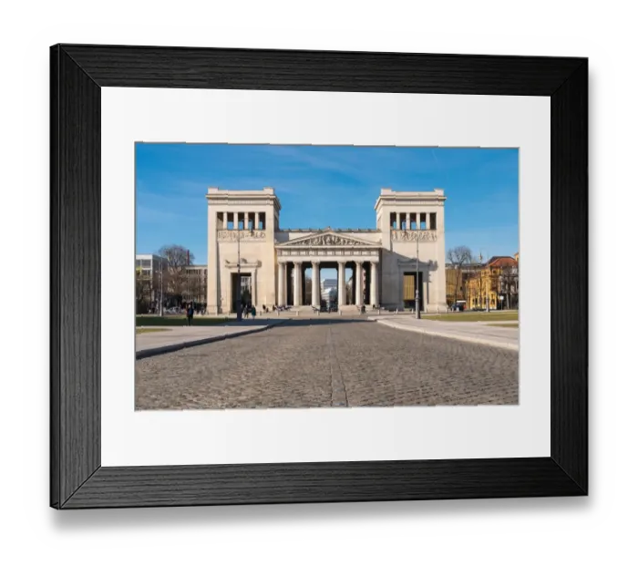 Framed Print : Propylaen, Munich Framed Print : Propylaen, Munich