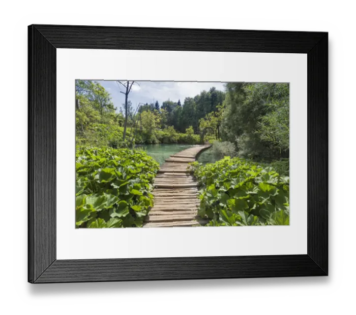 Framed Print : Plitvice Lakes National Park, Croatia