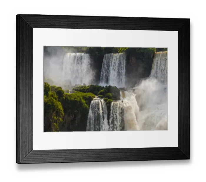 Framed Print : Iguazu Waterfall, Argentina Framed Print : Iguazu Waterfall, Argentina