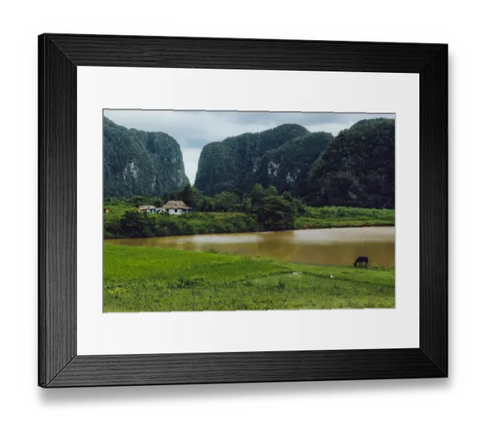 Framed Print : View on ViAnales valley, in Cuba Framed Print : View on ViAnales valley, in Cuba