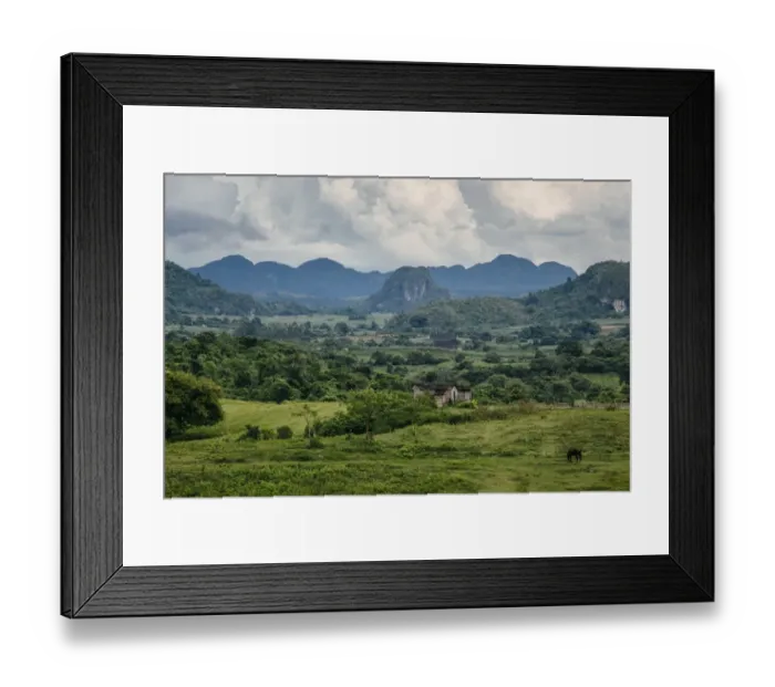 Framed Print : View on ViAnales valley, in Cuba Framed Print : View on ViAnales valley, in Cuba