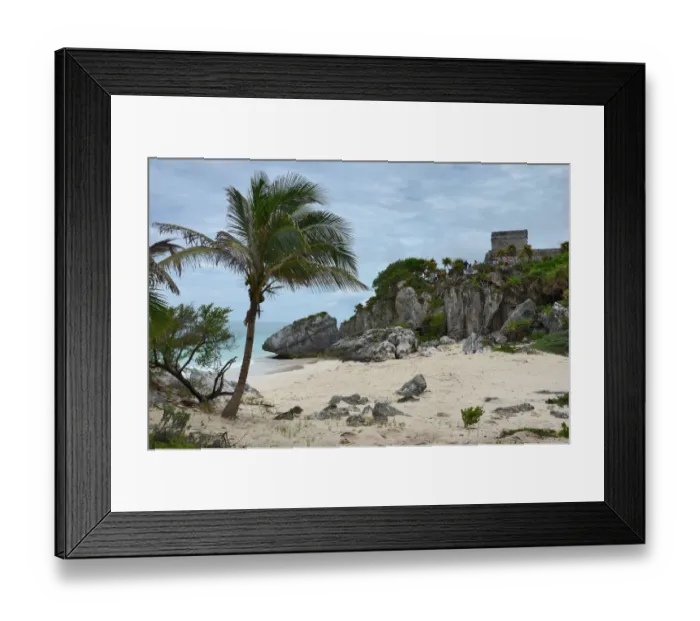 Framed Print : Archaeological Site of Tulum, Mayan Riviera, Quintana Roo, Mexico Framed Print : Archaeological Site of Tulum, Mayan Riviera, Quintana Roo, Mexico