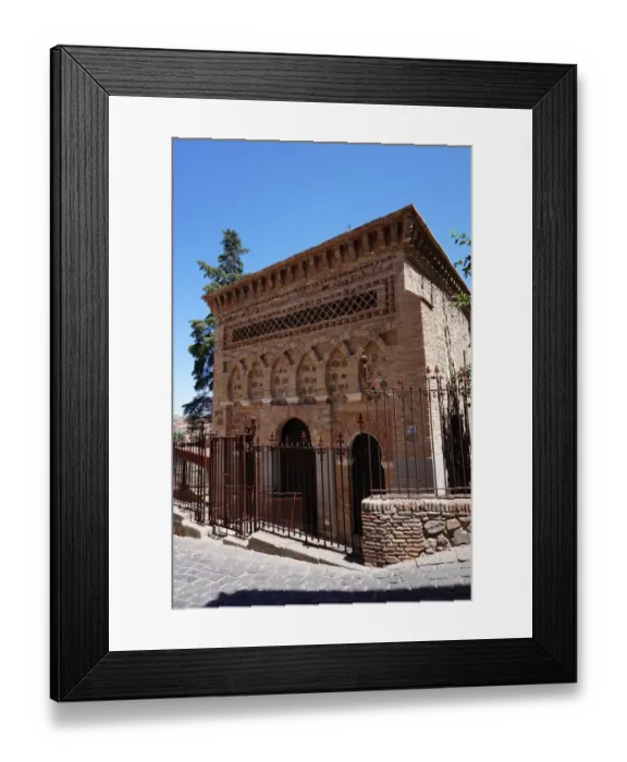 Framed Print : Entrance of the Mosque of Christo de la Luz, Toledo, Spain Framed Print : Entrance of the Mosque of Christo de la Luz, Toledo, Spain