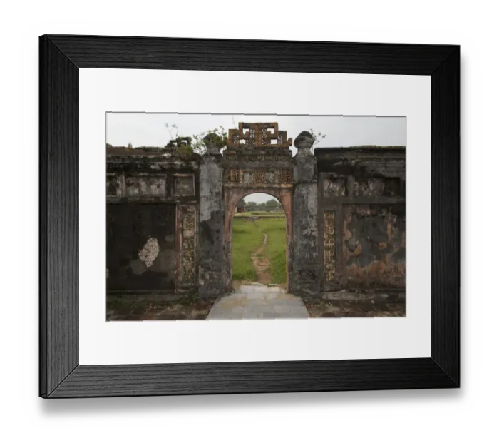 Framed Print : Ancient gate of the Purple Forbidden Cityl