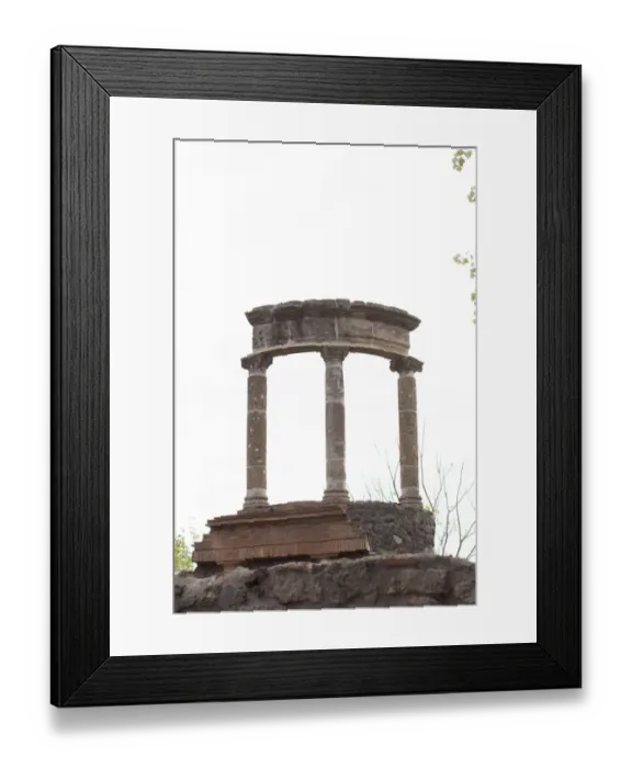 Framed Print : Tomb of Gens Istacidia Framed Print : Tomb of Gens Istacidia