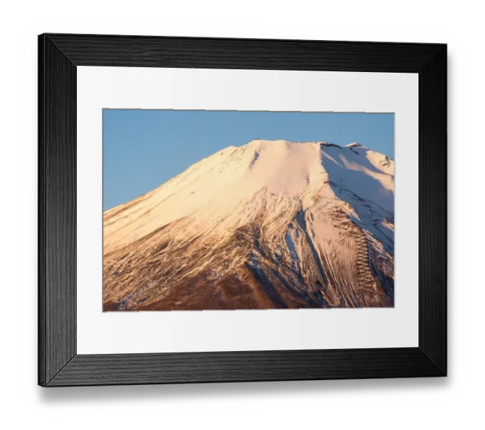 Framed Print : Mt. Fuji. Daybreak