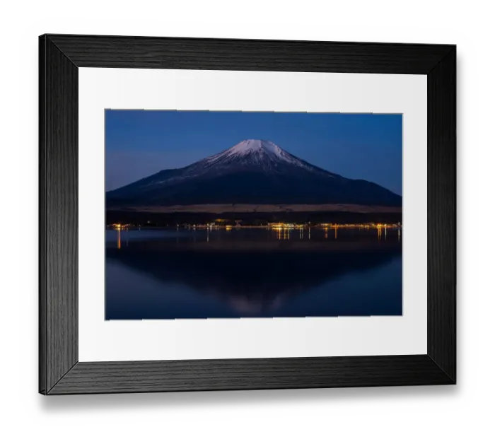 Framed Print : Mt. Fuji. Predawn