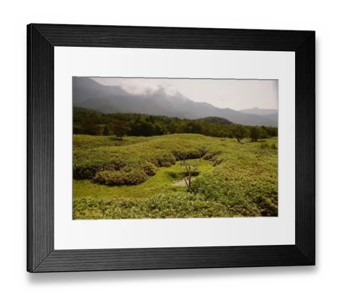 Framed Print : Shiretoko Five Lakes Framed Print : Shiretoko Five Lakes