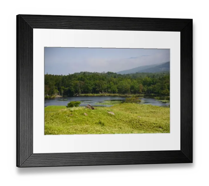 Framed Print : Shiretoko Five Lakes Framed Print : Shiretoko Five Lakes