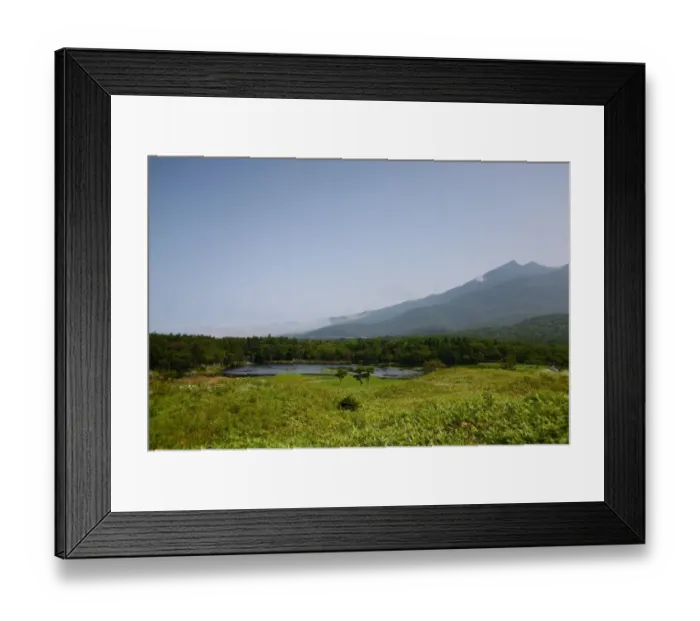 Framed Print : Shiretoko Five Lakes Framed Print : Shiretoko Five Lakes