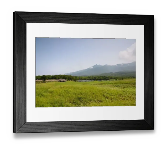 Framed Print : Shiretoko Five Lakes Framed Print : Shiretoko Five Lakes