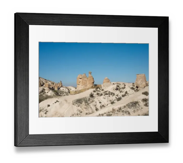Framed Print : The camel, stone formation at Dervet Valley, Cappadocia, Turkey Framed Print : The camel, stone formation at Dervet Valley, Cappadocia, Turkey
