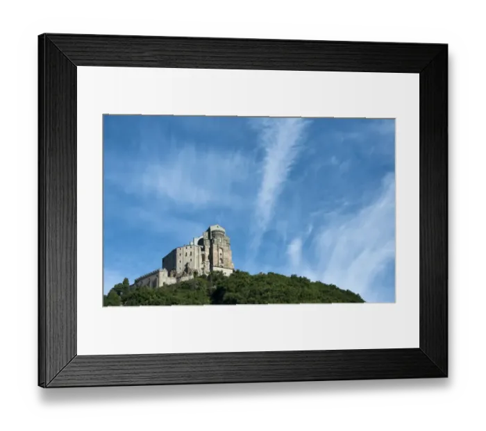 Framed Print : Italy, Piemont, Sacra di San Michele, Monte Pirchiriano Framed Print : Italy, Piemont, Sacra di San Michele, Monte Pirchiriano