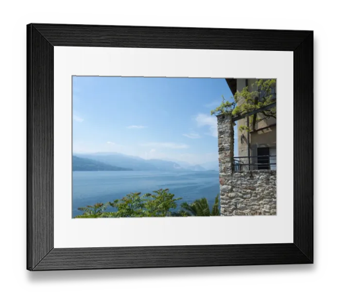 Framed Print : Eremo di Santa Caterina del Sasso