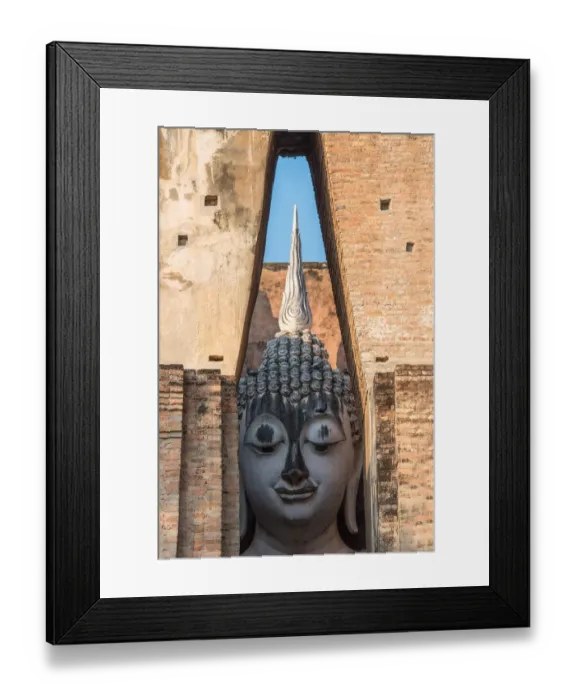 Framed Print : Sukhothai ancient temple in the morning sunrise Framed Print : Sukhothai ancient temple in the morning sunrise