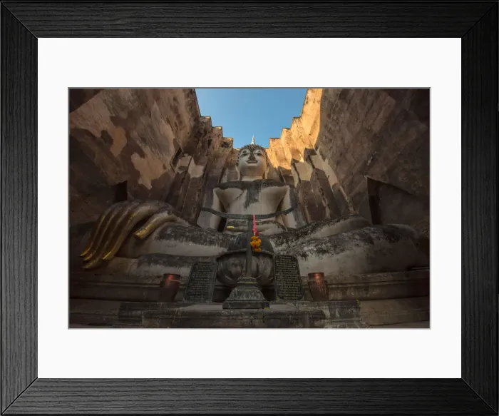 Framed Print : Sukhothai ancient temple in the morning sunrise Framed Print : Sukhothai ancient temple in the morning sunrise