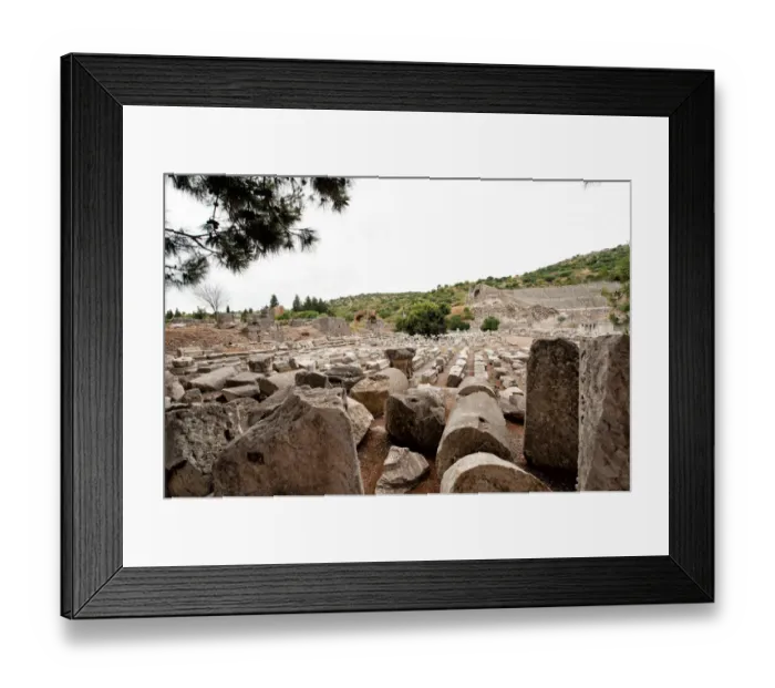 Framed Print : The Theatre Gymnasium in Ephesus Framed Print : The Theatre Gymnasium in Ephesus