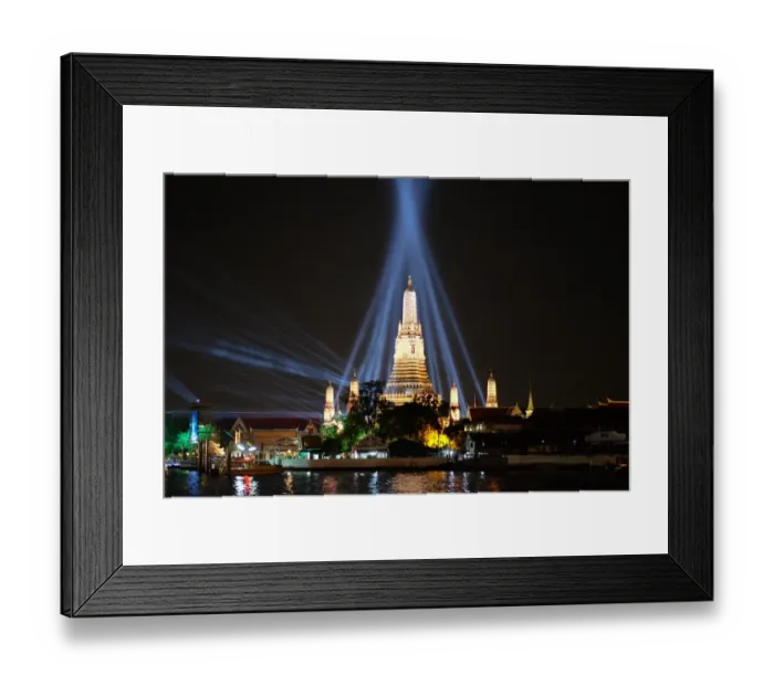 Framed Print : Wat Arun at Night, Bangkok Framed Print : Wat Arun at Night, Bangkok