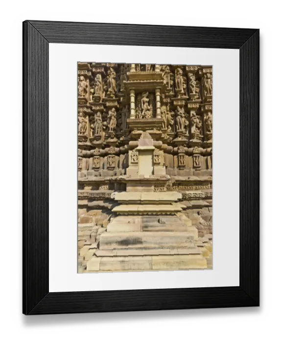 Framed Print : Sculptures of Vamana Temple, Khajuraho, Chhatarpur District, Madhya Pradesh, India Framed Print : Sculptures of Vamana Temple, Khajuraho, Chhatarpur District, Madhya Pradesh, India