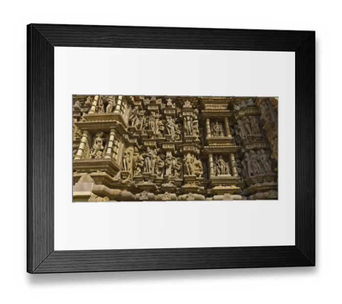 Framed Print : Sculptures of Vamana Temple, Khajuraho, Chhatarpur District, Madhya Pradesh, India Framed Print : Sculptures of Vamana Temple, Khajuraho, Chhatarpur District, Madhya Pradesh, India