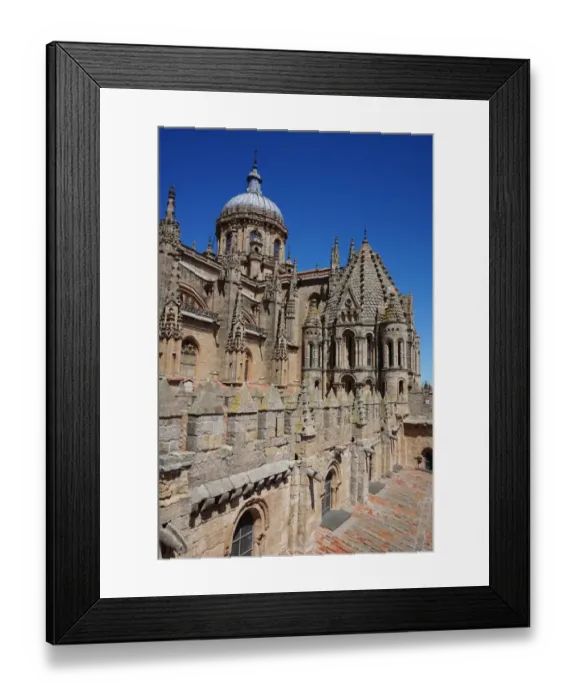 Framed Print : Rooftop of the new Cathedral of Salamanca, Spain Framed Print : Rooftop of the new Cathedral of Salamanca, Spain