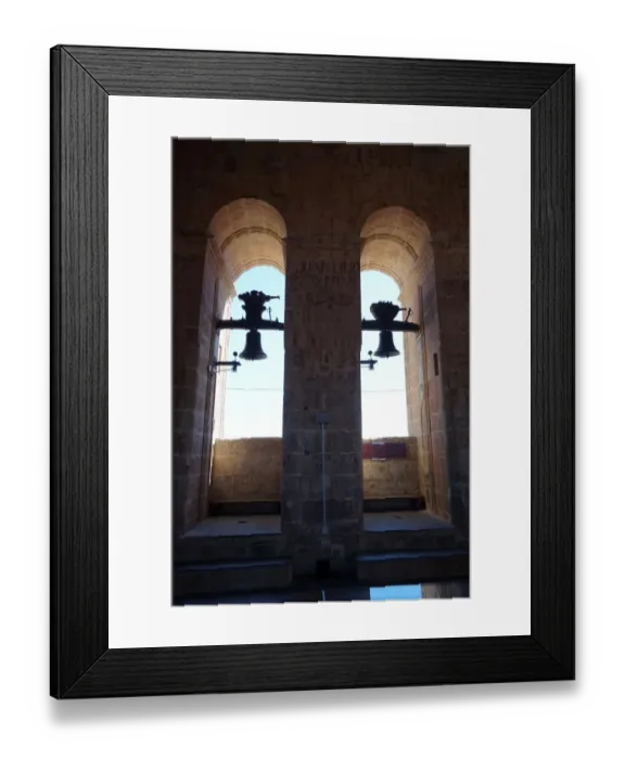 Framed Print : Two Bells, New Cathedral, Salamanca, Spain Framed Print : Two Bells, New Cathedral, Salamanca, Spain