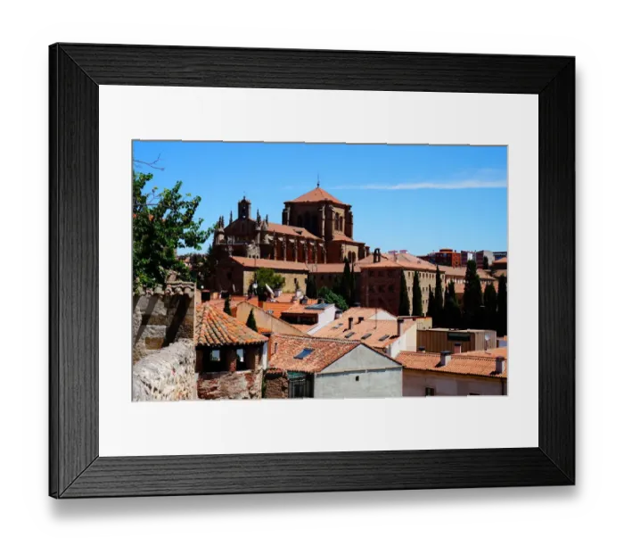 Framed Print : Convent of San Esteban and Church, Salamanca, Spain Framed Print : Convent of San Esteban and Church, Salamanca, Spain