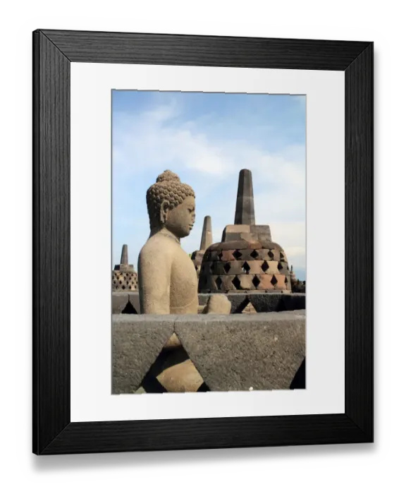 Framed Print : BorobudurTemple; Indonesia; Yogyakarta Framed Print : BorobudurTemple; Indonesia; Yogyakarta