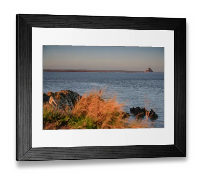 Framed Print : Mont-Saint-Michel at sunrise Framed Print : Mont-Saint-Michel at sunrise