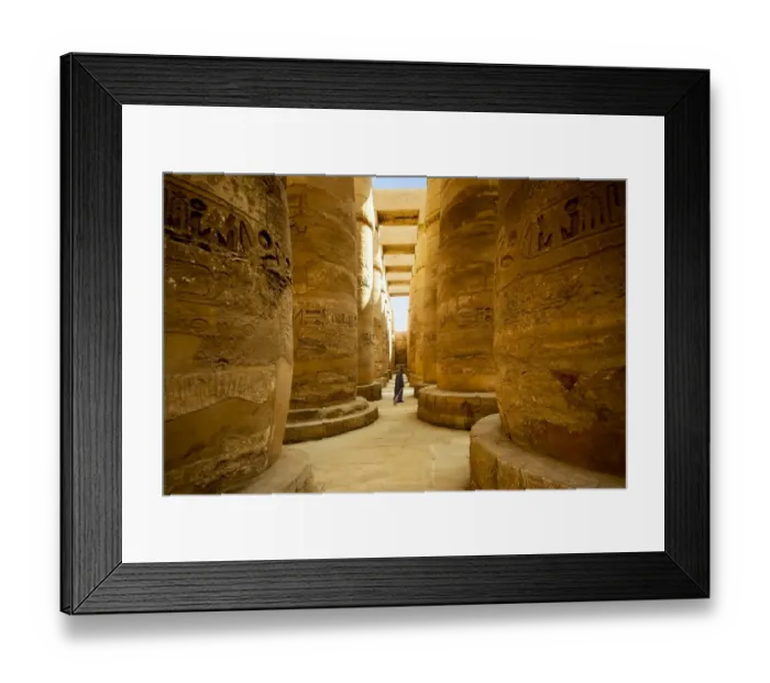 Framed Print : Temple of Karnak, Great Hypostyle Hall, Luxor, Egypt Framed Print : Temple of Karnak, Great Hypostyle Hall, Luxor, Egypt