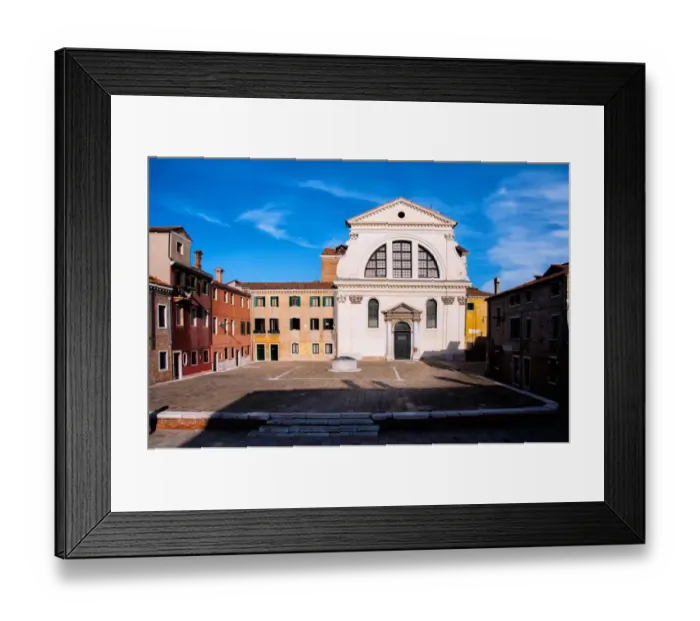 Framed Print : Church of San Trovaso, Venice Framed Print : Church of San Trovaso, Venice