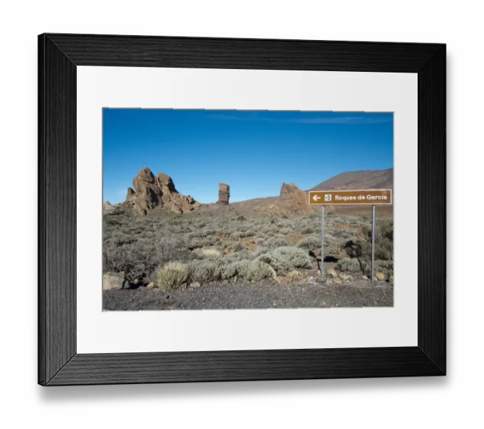 Framed Print : oques de Garcia in Teide National Park, Tenerife, Canary Islands Framed Print : oques de Garcia in Teide National Park, Tenerife, Canary Islands