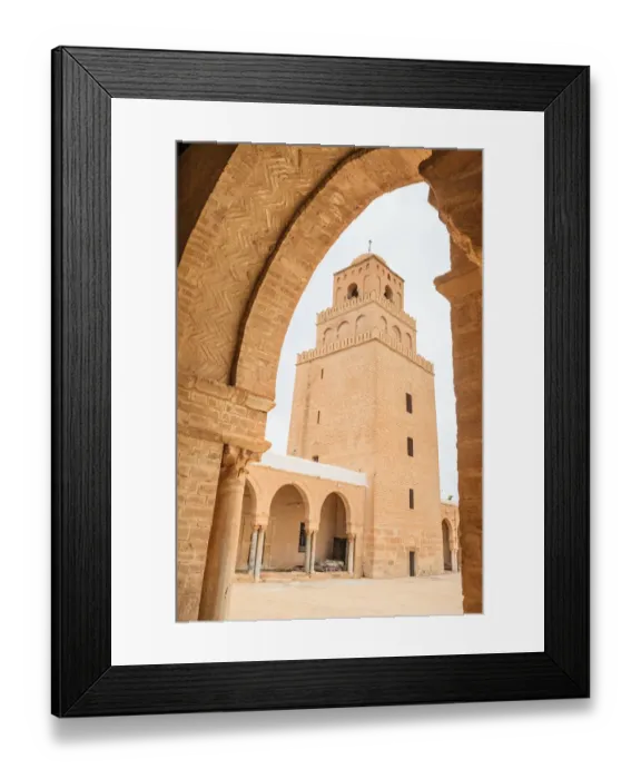Framed Print : The Great Mosque of Kairouan Framed Print : The Great Mosque of Kairouan