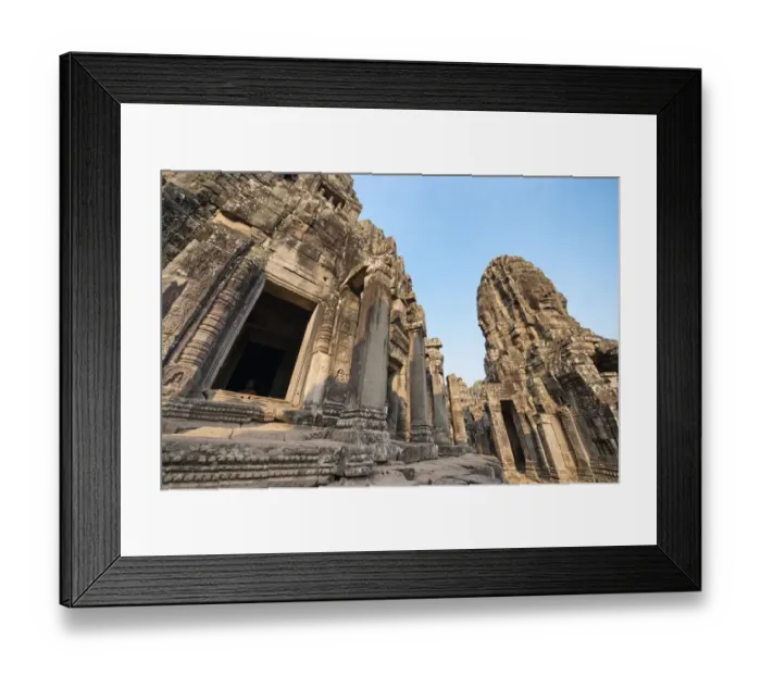 Framed Print : Bayon Temple in Siem Reap, Cambodia Framed Print : Bayon Temple in Siem Reap, Cambodia