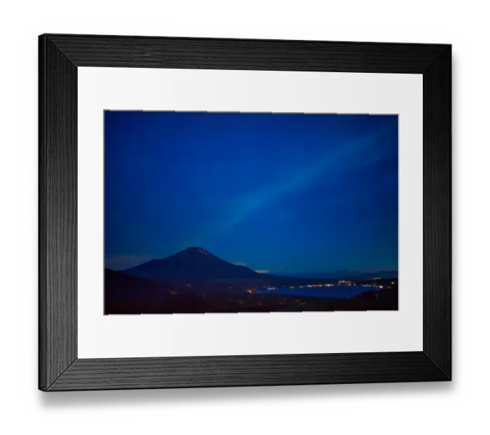 Framed Print : The world of the pre-dawn blue Framed Print : The world of the pre-dawn blue