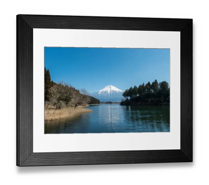 Framed Print : Spring Fuji