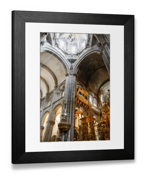 Framed Print : Botafumeiro in the Santiago de Compostela cathedral Framed Print : Botafumeiro in the Santiago de Compostela cathedral
