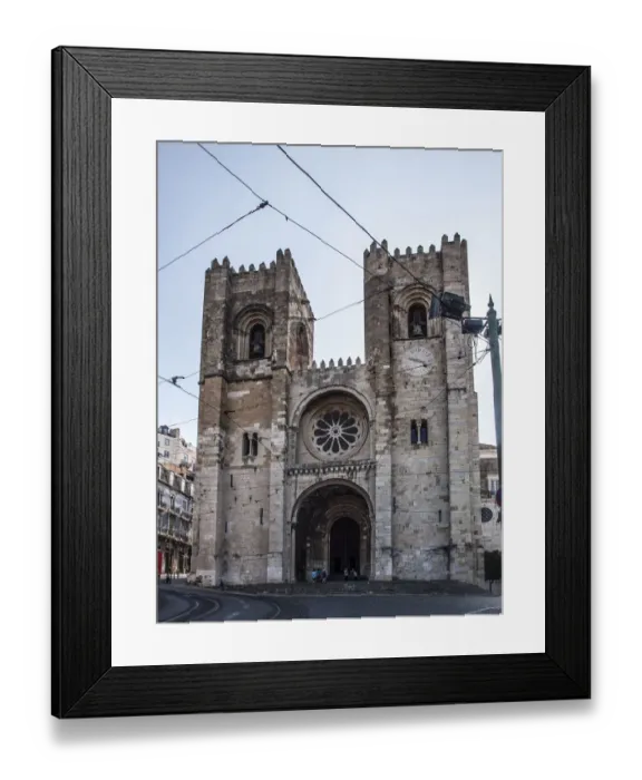Framed Print : Lisbon Cathedral Framed Print : Lisbon Cathedral
