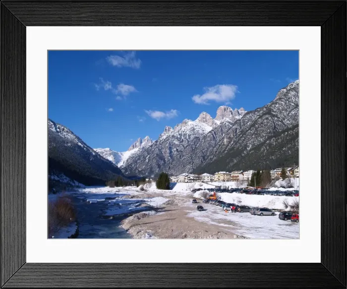 Framed Print : Tre Cime di Lavaredo, views from Auronzo di Cadore Framed Print : Tre Cime di Lavaredo, views from Auronzo di Cadore