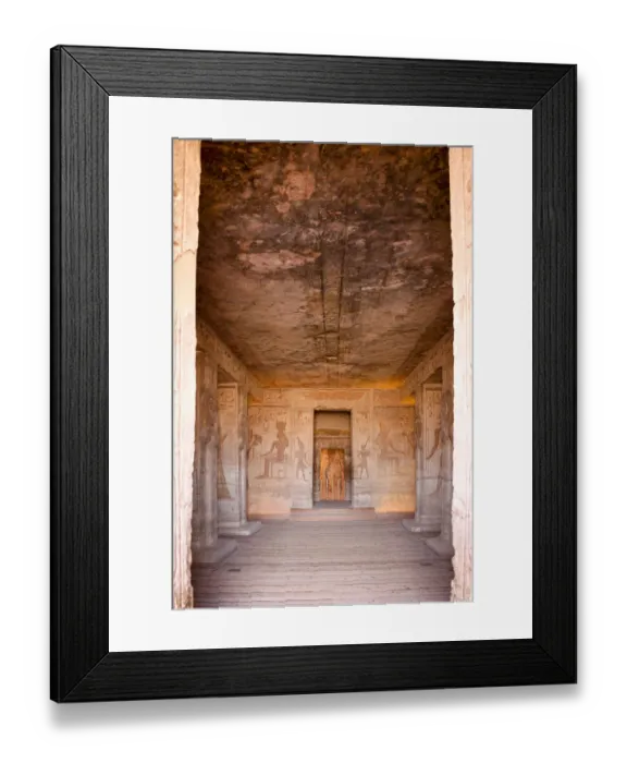 Framed Print : Inside the Temple of Nefertari, Abu Simbel, Egypt Framed Print : Inside the Temple of Nefertari, Abu Simbel, Egypt