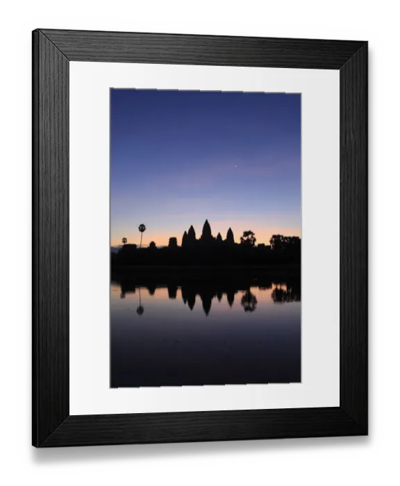 Framed Print : Angkor Wat temple at sunrise Framed Print : Angkor Wat temple at sunrise
